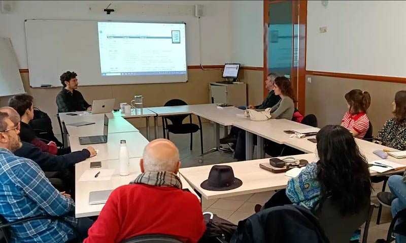 Estancia de investigación en la Universitat de Barcelona